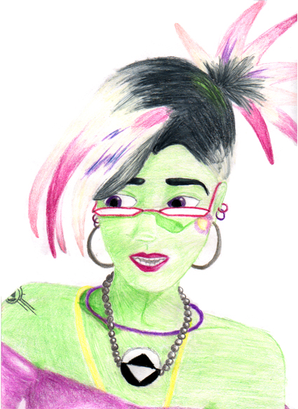 Those sunglasses'll shade your cheeks quite nicely...